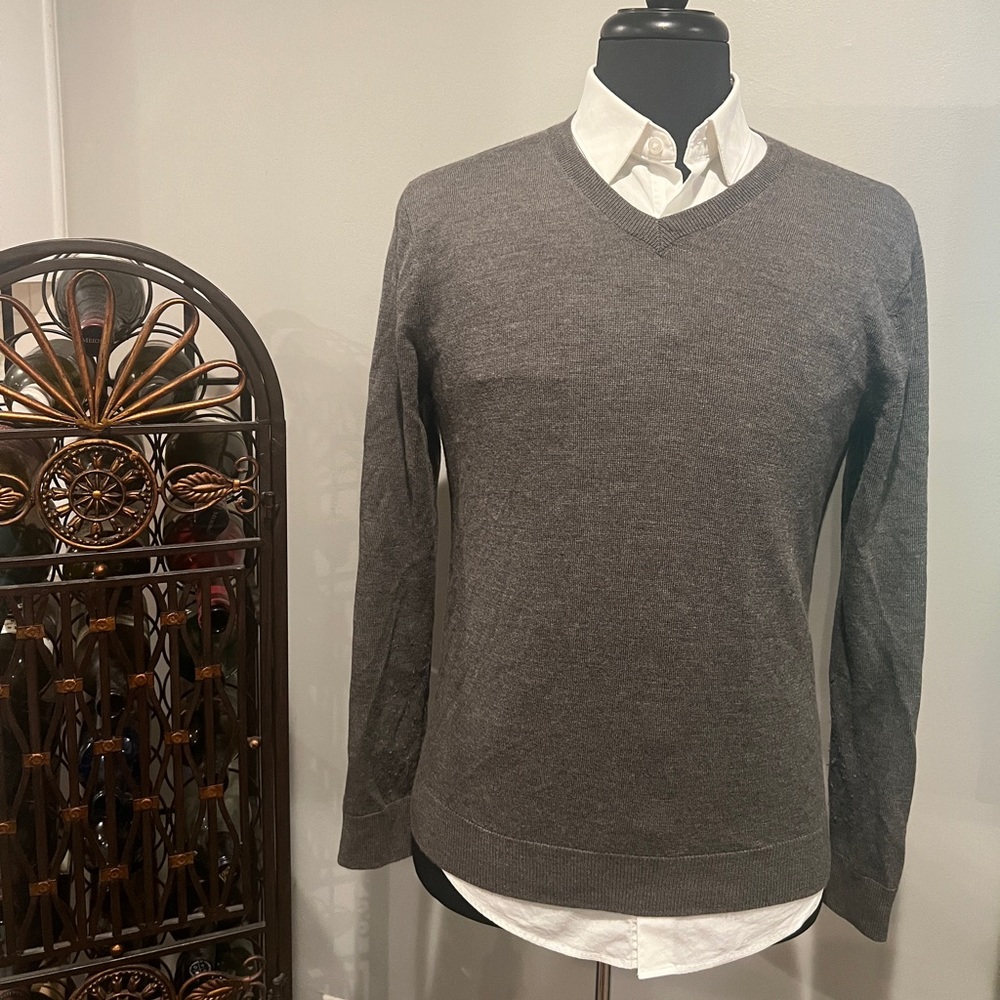 Banana Republic Merino Wool V-Neck Sweater